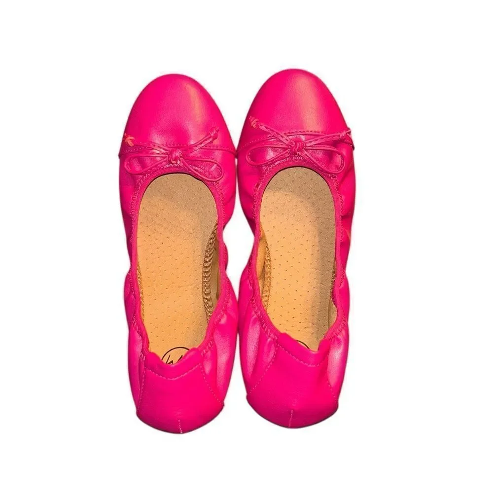 White Mountain Slip on  Pink Ballet Flats(Size 7.5M)